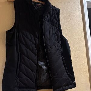 Kerrits Black Quilted Vest